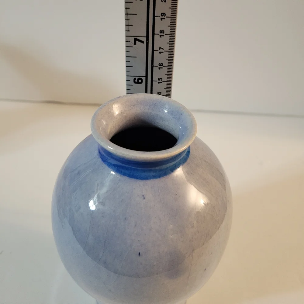 Tonala Mexican Pottery Vase Bird